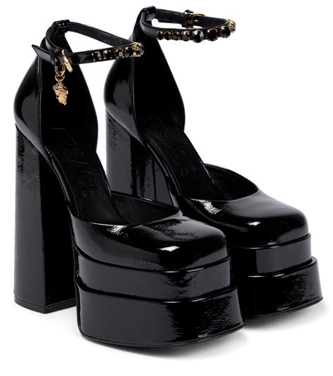 versace aevitas pointy platform|versace medusa aevitas.